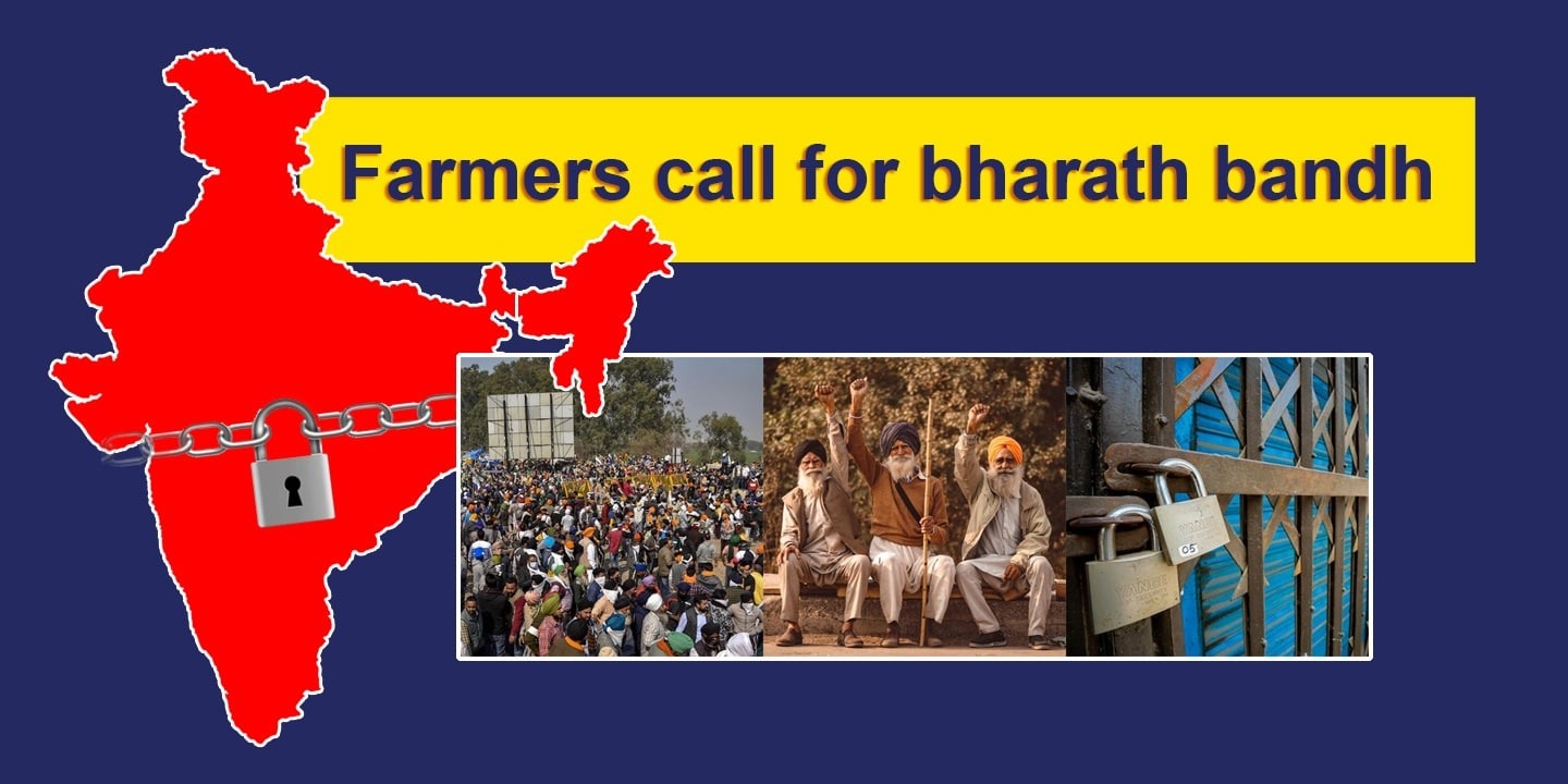 Bharat Bandh Today Called by Farmers